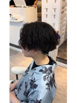 メンズ サロン ドット トウキョウ 町田店(men's salon dot. tokyo) 【小柳裕夢】センターパート×ツイストスパイラルパーマ