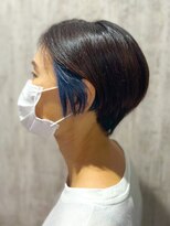 テトテ 門戸厄神店(tetote)&nbsp;【tetote村山サロンスタイル】ブルーイヤリングカラー