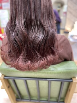 ジプソ(Gypso Hair salon) 【 ピンクグラデーション 】
