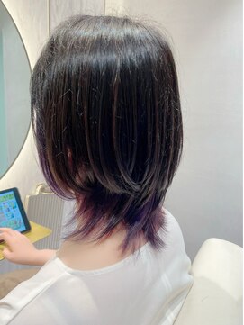 アンサー(answer) ウルフ×インナーカラー