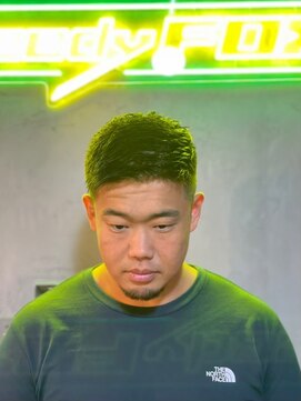 グリーディーフォックス 三軒茶屋(GreedyFOX) 波巻き/マッシュパーマ/ウルフ/ハイライト<理容室>三軒茶屋