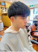 学生さんに人気のツーブロックのマッシュスタイル!!