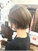 大人ショート×グレージュカラー【横須賀中央 Really】