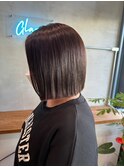 切りっぱなしボブ 11/21