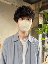 無造作メンズマッシュ×王道メンズパーマ