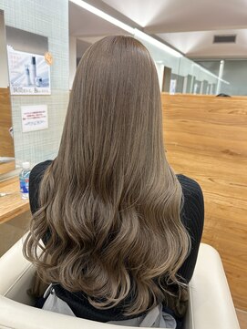 ファースト 長町店(first) ブリーチなしグレージュカラー