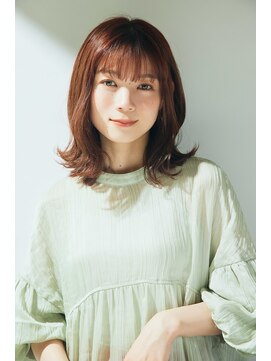 クロード モネ 池袋店(Claude MONET) 外はねボブ×暖色カラー【池袋・池袋東口】