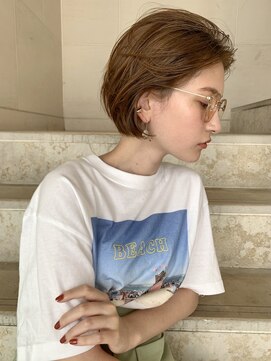 ベル 銀座5丁目店(Belle) 横顔きれいな丸みショートボブ【銀座】