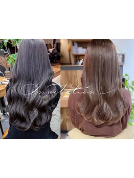 "あなたに似合う透明感カラー"をご提案/名古屋/栄/髪質改善/縮毛矯正/ボブ/ショート/イルミナ/ダブルカラー