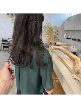 ミント(mint) 赤み消し透明感カラー！オリーブグレー！