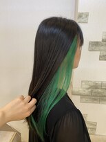 ジパングペイント 押上店(Zipangu Paint)&nbsp;派手髪グリーン