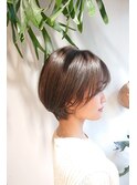 丸みショート