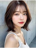 大人可愛い小顔前下がりボブ×ナチュラルボブ×ミニボブ20代30代