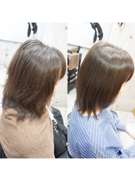 ヘアテリア リュウ 大塚(hair teria ryu) 縮毛矯正/髪質改善/艶髪ストレート/艶カラー