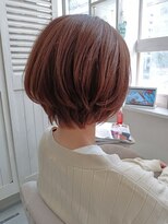 アウリイバイイルヘアー(Aulii by illu hair) 大人可愛い定番のピンクボルドー×ショートボブ◇