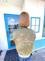 ヘアーメイク コラソン(hair make corazon)&nbsp;【コラソン】インナー　ブリーチ　カラー艶髪スタイルまさる