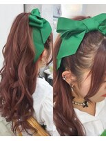 ヘアセット専門店 ナゴミ 池袋店(nagomi)&nbsp;ハーフアップ