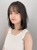 アグノス 青山(Agnos)&nbsp;小顔 似合わせカット メルティーカラー ウェーブミディアム