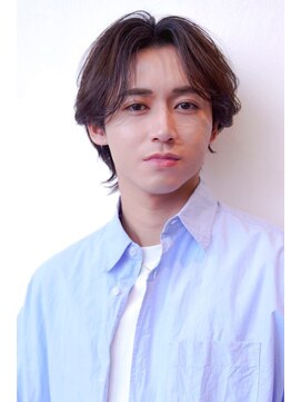 イルハバナ 渋谷(ill HAVANA) 束間/短髪/黒髪/ツーブロック/刈り上げ/モテ/センターパート