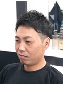大人の爽やかメンズカット×束感ナチュラルショート刈り上げ