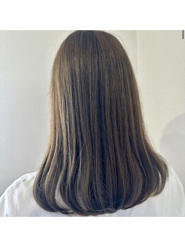 アルレン(Allen) オリーブカラー【宇都宮/透明感カラー/髪質改善】