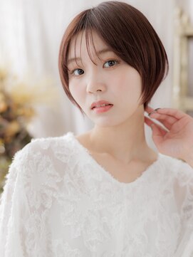 カバーヘア ブリス 大宮西口(COVER HAIR bliss) シースルーバングくびれマッシュショートTc3大宮20代30代40代