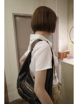 メク(meku) 秋スタイル/ミニボブ/秋カラー/ベージュ