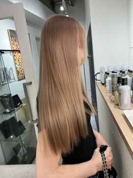 ペレ 渋谷(PELE) ミディアムヘア/デザインカラー/フェイスフレーミング/渋谷