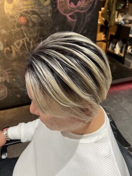 スパークスヘア(Sparks hair) メンズばかり施術してる店だからこそできるメンズバレイヤージュ