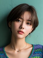 サロンドアイ(salon de i)&nbsp;コンパクトショート × モカブラウン