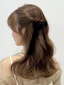 ハッチ(HACCH) 韓国風レイヤーカット髪質改善ダブルカラーハッシュカット