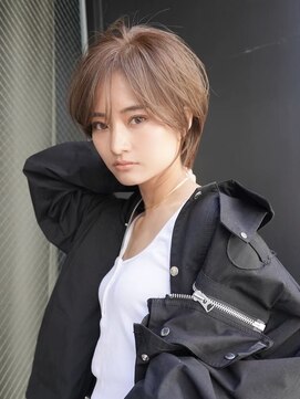 ギークス(GEEKS) 【GEEKS渋谷】ナチュラルショートウルフ/20代30代/冬カラー/小顔