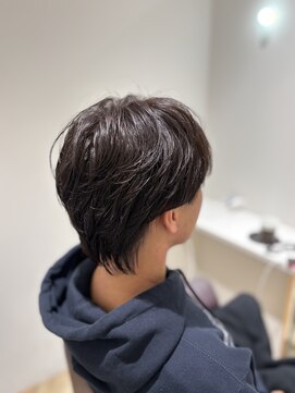 ルイマダーナ 栄店(LOUIMADNA) 自然な毛流れ。メンズニュアンスパーマ【二村】