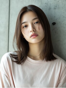 テーラヘアー 南行徳店(TELA HAIR) ワンカールで可愛いワンレングス 【TELAHAIR南行徳】