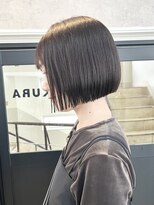 サクラ オモテサンドウ(SAKURA) 美髪矯正で作る切りっぱなしボブ/縮毛矯正/髪質改善 表参道