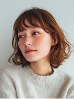 ロディーナ 大口 新子安(rodina) 着物ヘア/大人ガーリー/ダークアッシュ/似合わせカット/大口子安