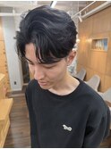 石橋阪大前/フェザーショート/フェザーパーマ/メンズカット