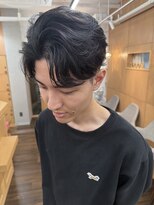ヘアースペースブルーム プリュス 石橋店(HAIR SPACE BLOOM plus) 石橋阪大前/フェザーショート/フェザーパーマ/メンズカット