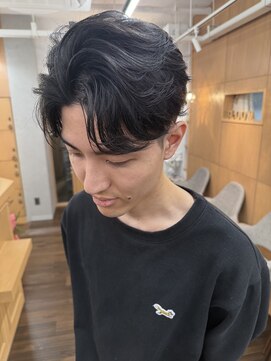 ヘアースペースブルーム プリュス 石橋店(HAIR SPACE BLOOM plus) 石橋阪大前/フェザーショート/フェザーパーマ/メンズカット