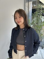 ブラン(Blanc Aoyama)&nbsp;レイヤーカット/顔まわりカット/ブリーチなし/ボブ/ミディアム