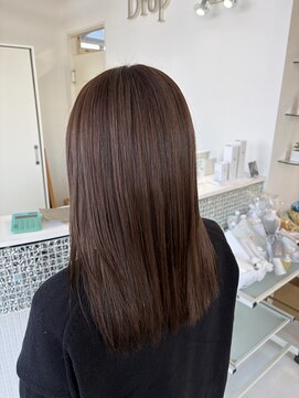 ドロップ 髪質改善カラー