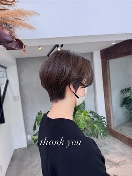 エムドットヘアーサロン(M. hair salon) 【栗本浩司】大人ショートボブ