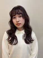 シオミエイチ タイムレス 垂水(shiomi H timeless) コテ巻きパーマ