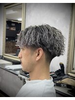 ロイヤル 相馬店(ROYAL) ホワイトメッシュ×ツイストスパイラルパーマ