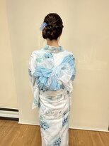 ミリオン美容室&nbsp;浴衣ヘアセット
