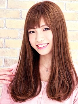 ヘアメイク フレンシア(hair make flencia) もて☆なちゅストレートローグラデーションスタイル