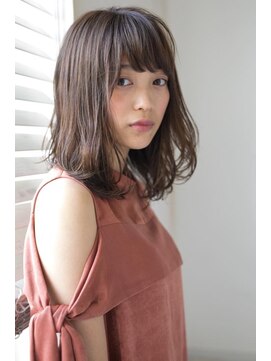 ニコ(hair room nico) やわらかく動くミディアム