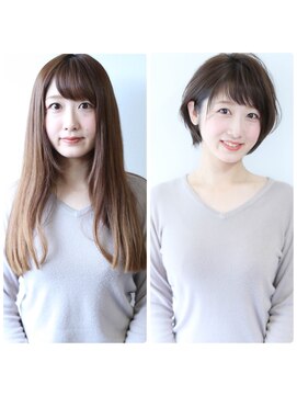 エルサ(Elsa) パーソナル提案 ショートカット×オリーブベージュ