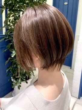 クアトログランシュ 水戸店(QUATRO×GranCieux) ショートボブ