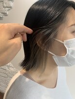 リアン(Lien)&nbsp;Lien☆インナーカラー×フォギーグレー×カーキーカラー